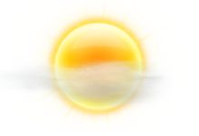 Predpoveď:  Increasing clouds with little temperature change. 